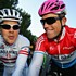 Kim Kirchen and Bernhard Kohl before stage 1 of the Tour of California 2007